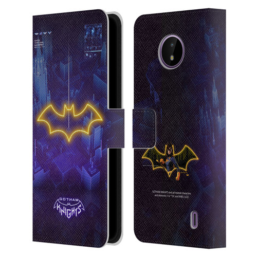 Gotham Knights Character Art Batgirl Leather Book Wallet Case Cover For Nokia C10 / C20