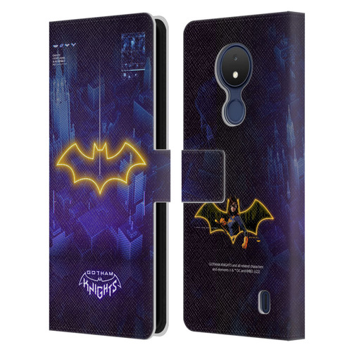 Gotham Knights Character Art Batgirl Leather Book Wallet Case Cover For Nokia C21