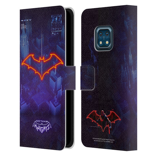 Gotham Knights Character Art Red Hood Leather Book Wallet Case Cover For Nokia XR20