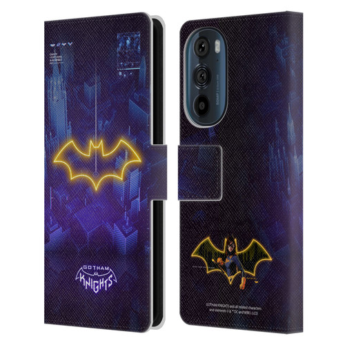 Gotham Knights Character Art Batgirl Leather Book Wallet Case Cover For Motorola Edge 30
