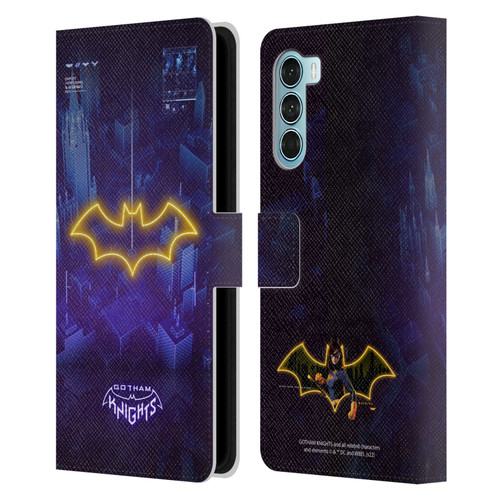 Gotham Knights Character Art Batgirl Leather Book Wallet Case Cover For Motorola Edge S30 / Moto G200 5G