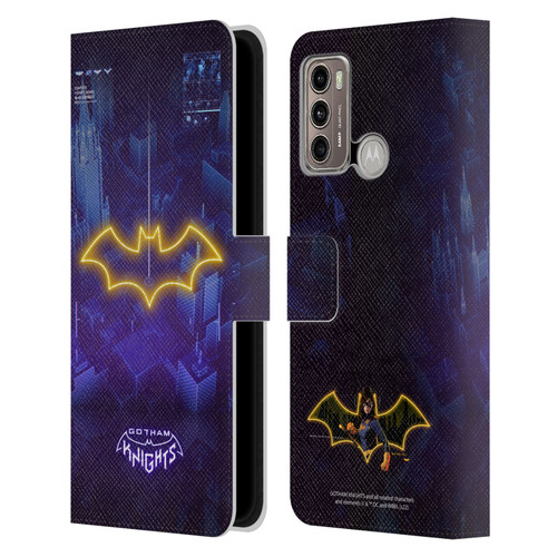 Gotham Knights Character Art Batgirl Leather Book Wallet Case Cover For Motorola Moto G60 / Moto G40 Fusion