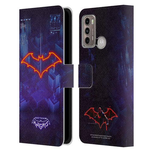 Gotham Knights Character Art Red Hood Leather Book Wallet Case Cover For Motorola Moto G60 / Moto G40 Fusion