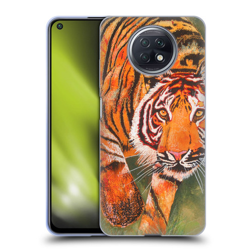 Graeme Stevenson Assorted Designs Tiger 1 Soft Gel Case for Xiaomi Redmi Note 9T 5G