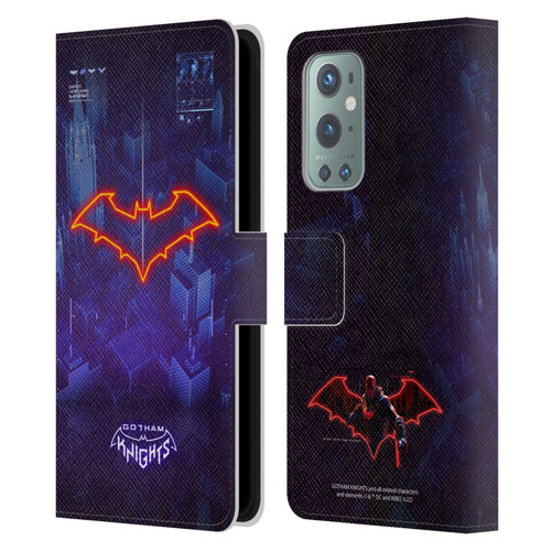 Gotham Knights Character Art Red Hood Leather Book Wallet Case Cover For OnePlus 9