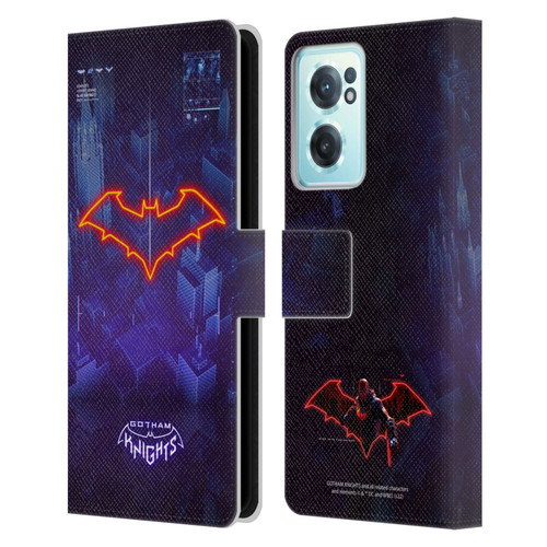 Gotham Knights Character Art Red Hood Leather Book Wallet Case Cover For OnePlus Nord CE 2 5G