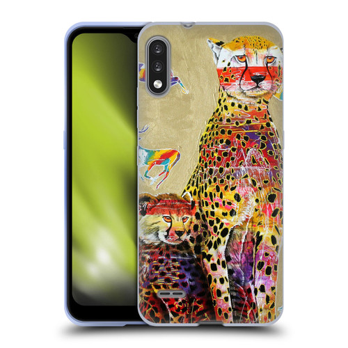 Graeme Stevenson Colourful Wildlife Cheetah Soft Gel Case for LG K22