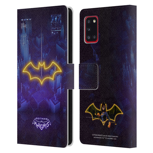 Gotham Knights Character Art Batgirl Leather Book Wallet Case Cover For Samsung Galaxy A31 (2020)