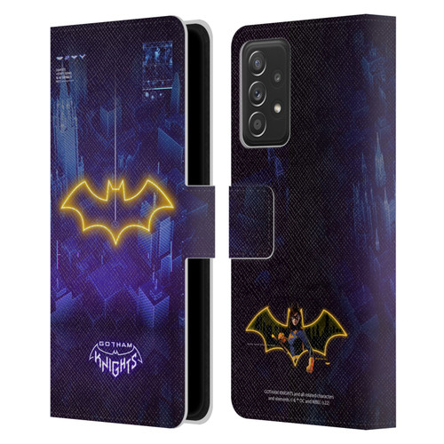 Gotham Knights Character Art Batgirl Leather Book Wallet Case Cover For Samsung Galaxy A52 / A52s / 5G (2021)
