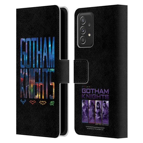 Gotham Knights Character Art Logo Leather Book Wallet Case Cover For Samsung Galaxy A53 5G (2022)