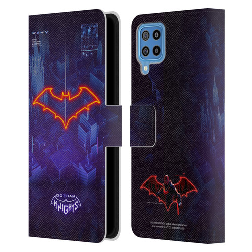 Gotham Knights Character Art Red Hood Leather Book Wallet Case Cover For Samsung Galaxy F22 (2021)