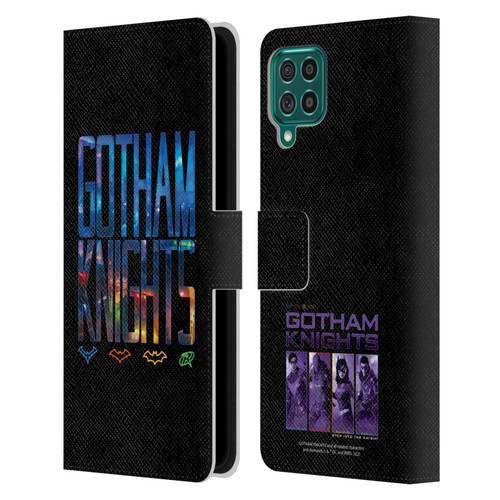 Gotham Knights Character Art Logo Leather Book Wallet Case Cover For Samsung Galaxy F62 (2021)