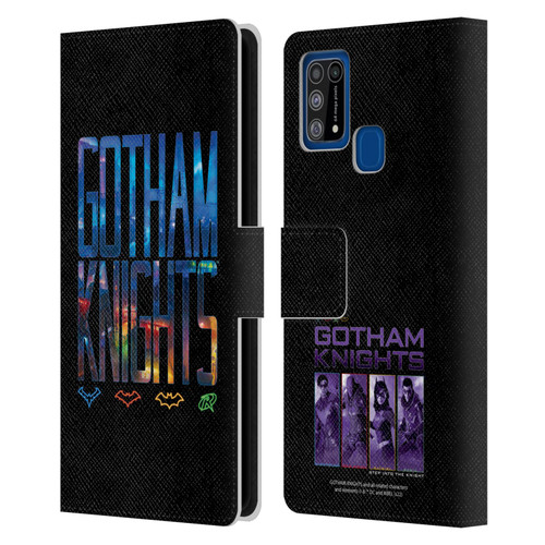 Gotham Knights Character Art Logo Leather Book Wallet Case Cover For Samsung Galaxy M31 (2020)