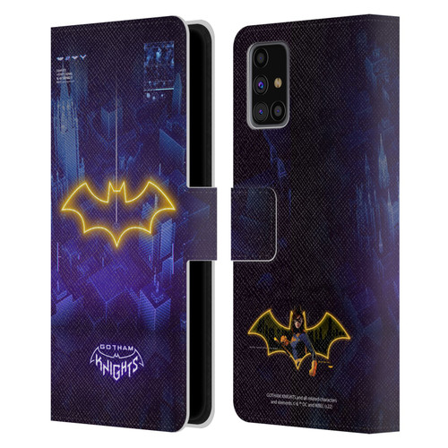 Gotham Knights Character Art Batgirl Leather Book Wallet Case Cover For Samsung Galaxy M31s (2020)