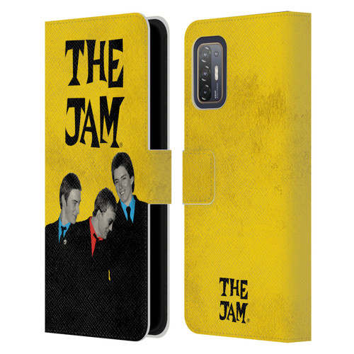 The Jam Key Art In The City Retro Leather Book Wallet Case Cover For HTC Desire 21 Pro 5G
