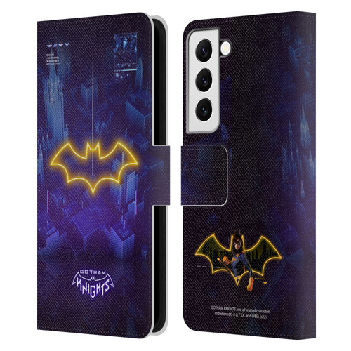 Gotham Knights Character Art Batgirl Leather Book Wallet Case Cover For Samsung Galaxy S22 5G