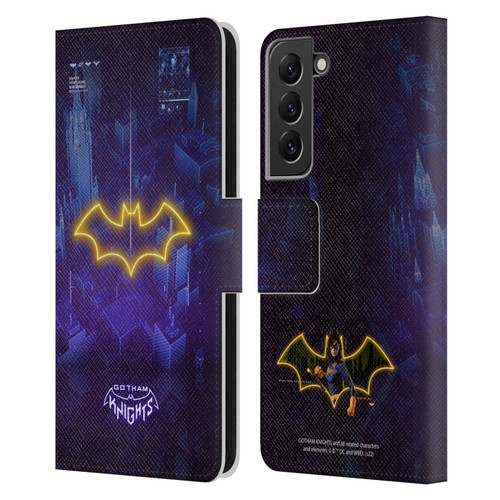 Gotham Knights Character Art Batgirl Leather Book Wallet Case Cover For Samsung Galaxy S22+ 5G