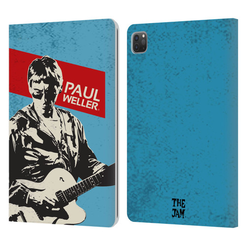 The Jam Key Art Paul Weller Leather Book Wallet Case Cover For Apple iPad Pro 11 2020 / 2021 / 2022