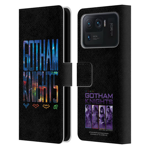 Gotham Knights Character Art Logo Leather Book Wallet Case Cover For Xiaomi Mi 11 Ultra