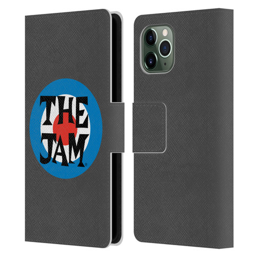 The Jam Key Art Target Logo Leather Book Wallet Case Cover For Apple iPhone 11 Pro