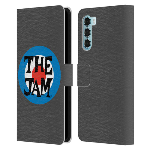 The Jam Key Art Target Logo Leather Book Wallet Case Cover For Motorola Edge S30 / Moto G200 5G