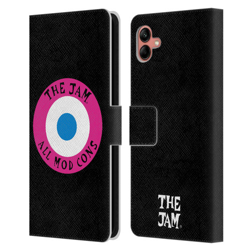 The Jam Key Art All Mod Cons Leather Book Wallet Case Cover For Samsung Galaxy A04 (2022)