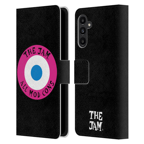 The Jam Key Art All Mod Cons Leather Book Wallet Case Cover For Samsung Galaxy A13 5G (2021)