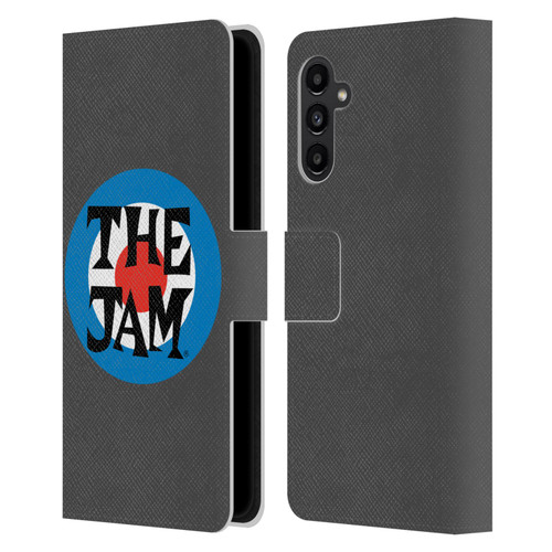 The Jam Key Art Target Logo Leather Book Wallet Case Cover For Samsung Galaxy A13 5G (2021)