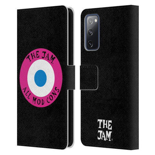 The Jam Key Art All Mod Cons Leather Book Wallet Case Cover For Samsung Galaxy S20 FE / 5G