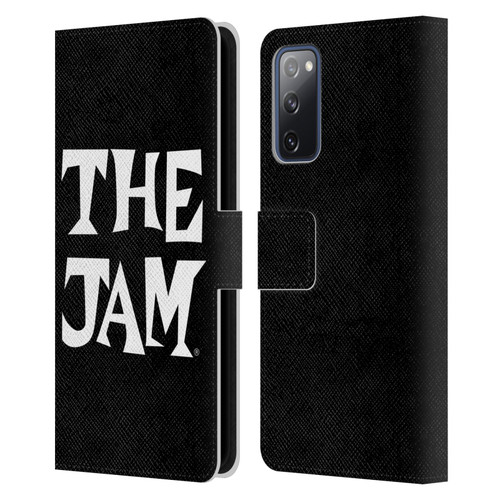 The Jam Key Art Black White Logo Leather Book Wallet Case Cover For Samsung Galaxy S20 FE / 5G