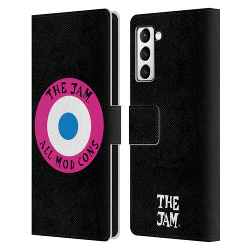 The Jam Key Art All Mod Cons Leather Book Wallet Case Cover For Samsung Galaxy S21+ 5G