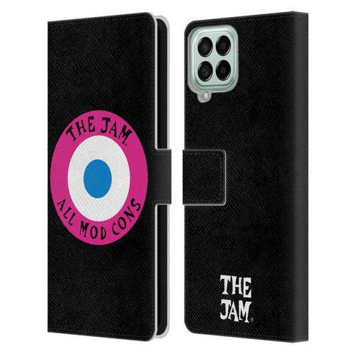 The Jam Key Art All Mod Cons Leather Book Wallet Case Cover For Samsung Galaxy M33 (2022)