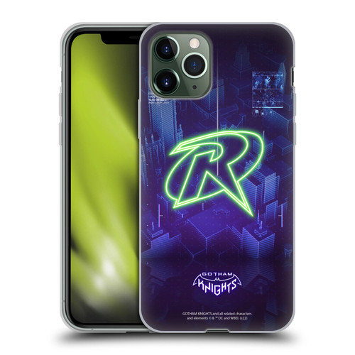 Gotham Knights Character Art Robin Soft Gel Case for Apple iPhone 11 Pro