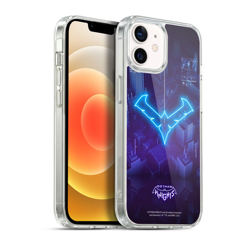 Gotham Knights Character Art Nightwing Soft Gel Case for Apple iPhone 12 / iPhone 12 Pro & MagSafe