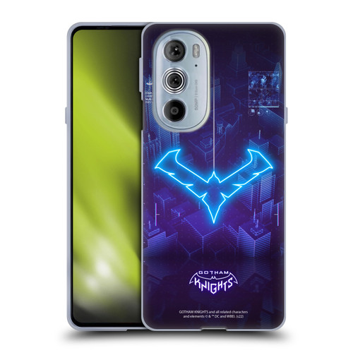 Gotham Knights Character Art Nightwing Soft Gel Case for Motorola Edge X30