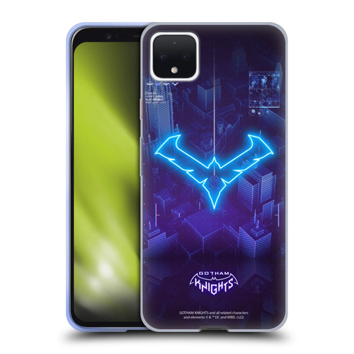 Gotham Knights Character Art Nightwing Soft Gel Case for Google Pixel 4 XL