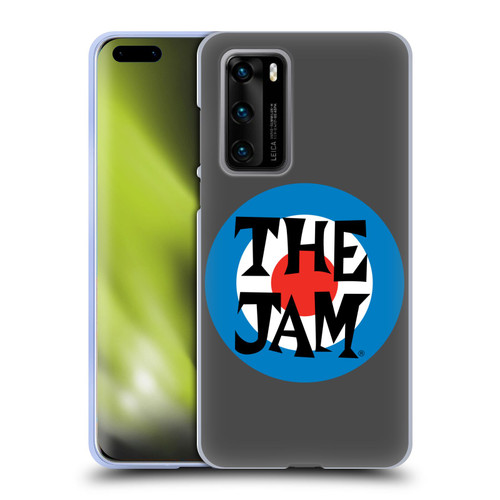 The Jam Key Art Target Logo Soft Gel Case for Huawei P40 5G