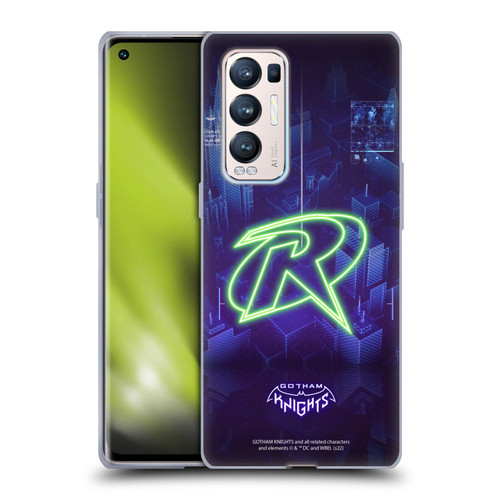 Gotham Knights Character Art Robin Soft Gel Case for OPPO Find X3 Neo / Reno5 Pro+ 5G