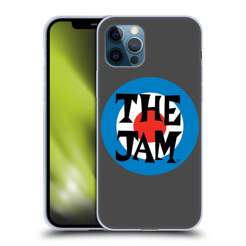 The Jam Key Art Target Logo Soft Gel Case for Apple iPhone 12 / iPhone 12 Pro