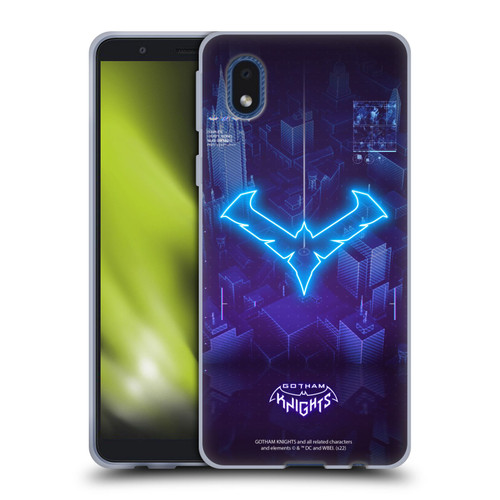 Gotham Knights Character Art Nightwing Soft Gel Case for Samsung Galaxy A01 Core (2020)