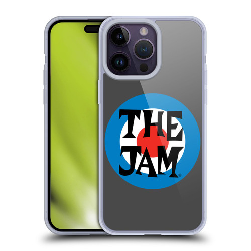 The Jam Key Art Target Logo Soft Gel Case for Apple iPhone 14 Pro Max