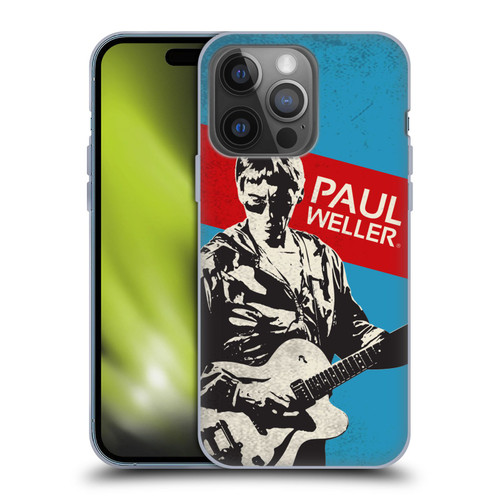 The Jam Key Art Paul Weller Soft Gel Case for Apple iPhone 14 Pro