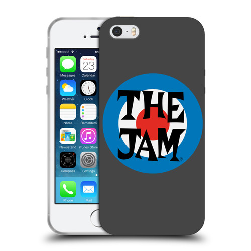 The Jam Key Art Target Logo Soft Gel Case for Apple iPhone 5 / 5s / iPhone SE 2016