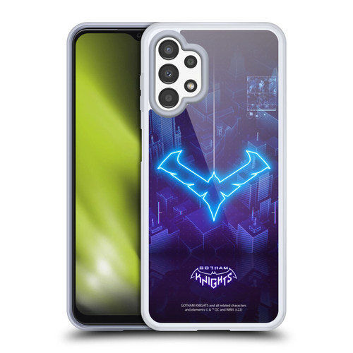 Gotham Knights Character Art Nightwing Soft Gel Case for Samsung Galaxy A13 (2022)