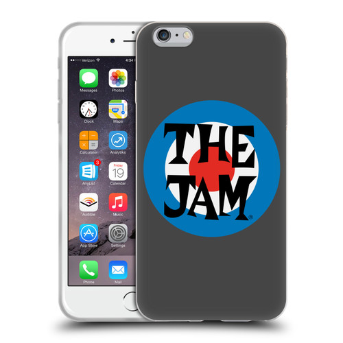 The Jam Key Art Target Logo Soft Gel Case for Apple iPhone 6 Plus / iPhone 6s Plus