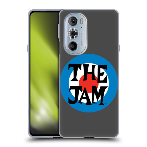 The Jam Key Art Target Logo Soft Gel Case for Motorola Edge X30