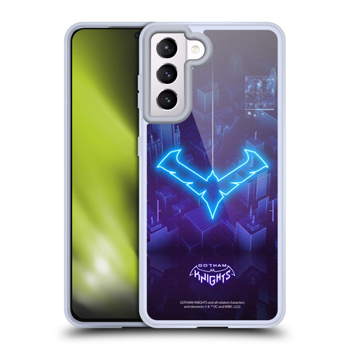Gotham Knights Character Art Nightwing Soft Gel Case for Samsung Galaxy S21 5G