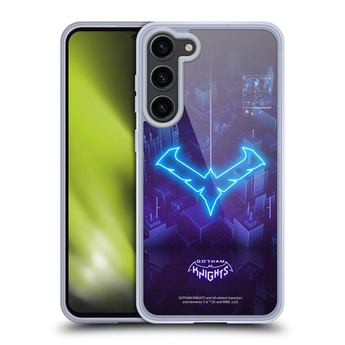Gotham Knights Character Art Nightwing Soft Gel Case for Samsung Galaxy S23+ 5G