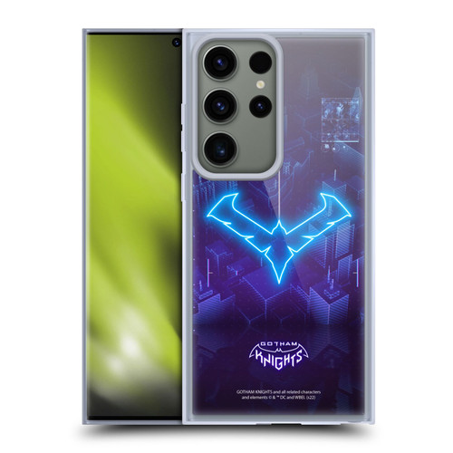 Gotham Knights Character Art Nightwing Soft Gel Case for Samsung Galaxy S23 Ultra 5G