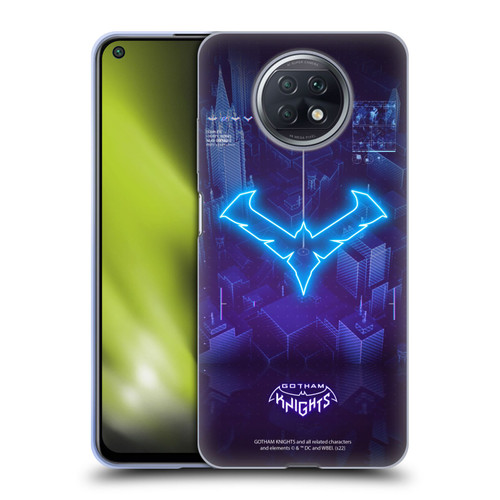 Gotham Knights Character Art Nightwing Soft Gel Case for Xiaomi Redmi Note 9T 5G
